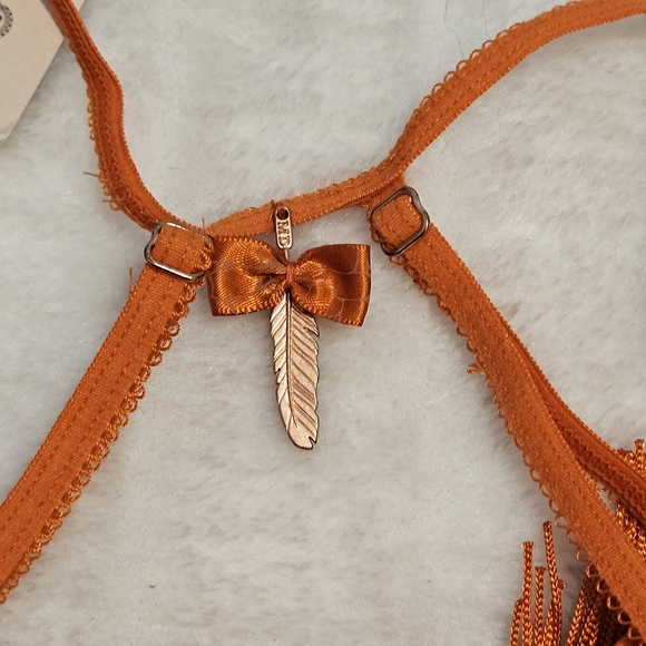 NWT Marlies Dekkers Nubian Summer Padded Plunge Bra 166821 - Picture 13 of 16